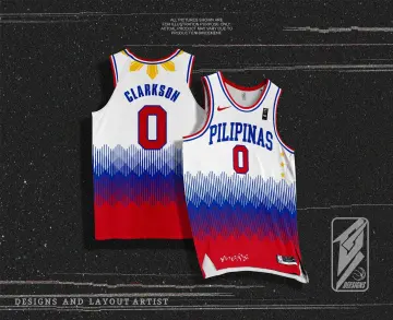 Custom New Jordan Clarkson #6 Pilipinas Basketball Jersey Printed Name  Number