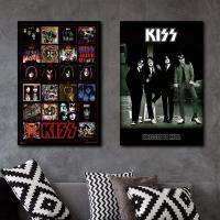 Kiss Dressed To Kill Album Cover โปสเตอร์ผ้าใบพิมพ์ HD-เหมาะสำหรับห้องนอนสำนักงานและการตกแต่งห้องกีฬา