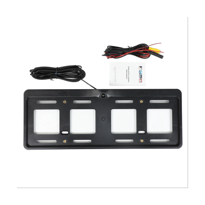 Universal Car Front Bumper License Plate Bracket Support Mount Frame Front View Camera