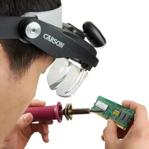 Professional Led Headband Magnifier Head Magnifying Visor