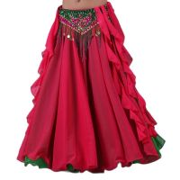 hot【DT】 Fringe Belly Skirt Gypsy Dancer Wear Outfit Performance Costumes