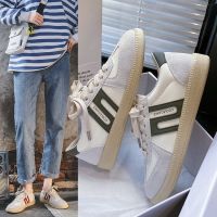 White shoe female ins tide restoring ancient ways in the spring of 2022 new sport casual shoes sandals with flat GanDeXun o shoes