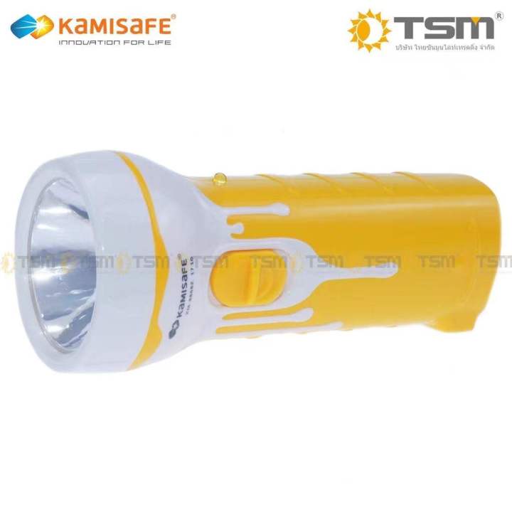 ไฟฉาย-led-ชาร์จไฟบ้าน-kamisafe-รุ่น-km-8868z-มีไฟสำหรับตรวจเช็คธนบัตรปลอม