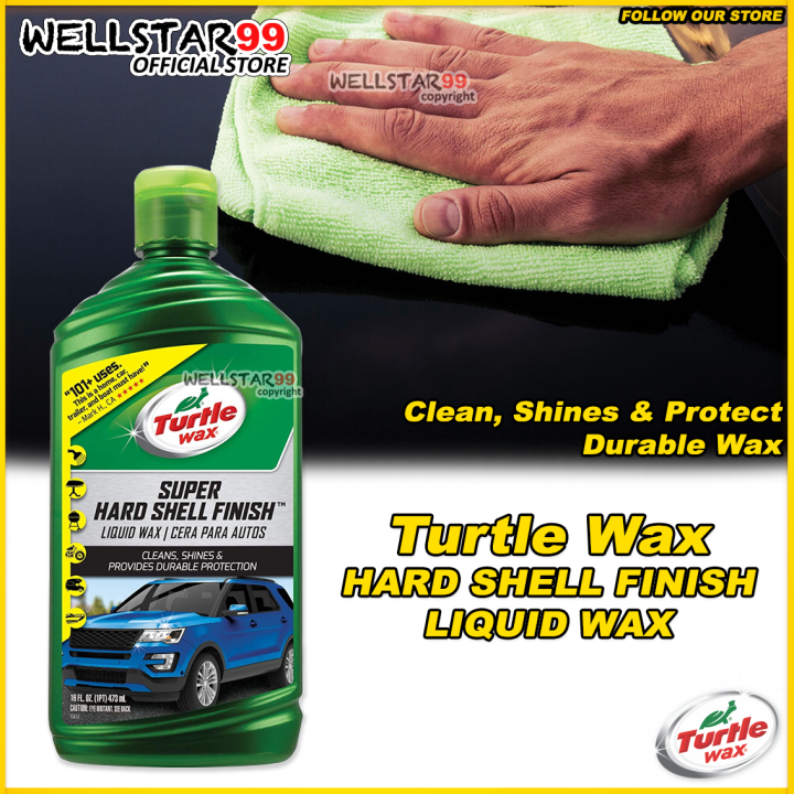 TURTLE WAX ORIGINAL SUPER HARD SHELL LIQUID WAX 473mL | Lazada