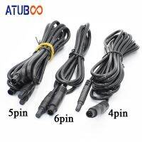 High Quality 4pin 5pin 6pin 8pin Car DVR Camera Extension Cables HD Monitor Vehicle Rear View Camera Wire Male to Femal  Cord Electrical Connectors