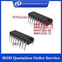 10 Buah MN41256A-08 MN41256A-12 MN41256-08 MN41256-12 MN41256A MN41256 DIP-16 Chip IC Saham