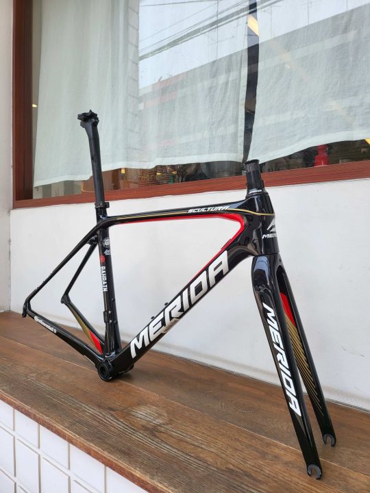 used-เฟรมเช็ตตัวท็อป-merida-scultura-team-2019-2020-cf4-ตัวท๊อปรุ่นสุดท้ายของสายริม-size-47-xs-สภาพ-95