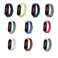 fgjdfgrh Suitable For Mi Band 5 Bracelet StrapSuitable For Xiaomi MiBand 5 3 4 Wristband One Nylon Loop Strap