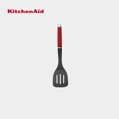 KitchenAid Nylon Slotted Turner - Almond Cream/ Empire Red/ Onyx Black ตะหลิวไนล่อน