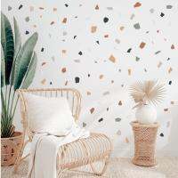 Marble Wall Sticker for Living Room Bedroom Wall Decals Kids Room Decor Murals Wallpaper Terrazzo Background Wall Decor Sticker Wall Stickers  Decals