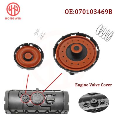 Car Engine PCV Valve Cover Repair Kit With Membrane 070103469B For VW Volkswagen Campmob Touareg Transporter  2006 07 08 09 2010