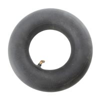 Black 3.00-4 Rubber Band Inner Tire Curved Valve For 3.00-4 Tube