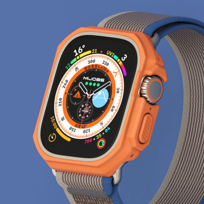 เคสสำหรับ Apple Watch Ultra Smartwatch Watch Protector For I Watch Ultra Band PC Bumper Cover Accessories
