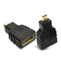 New Generic Micro HDMI-M To HDMI-F Adapter Micro HDMI Type D To HDMI Female Converters Adapter for Microsoft Surface Adapters