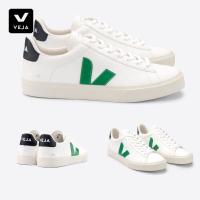 HOT  VEJA V-10 Mens Skateboarding Classics CAMPO CHROMEFREE WHITE TONIC V12 Leisure Womens Lovely Flats Sneakers EUR SIZE 35-44