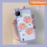 "JIUMOO เคสสำหรับ Realme C20 C11 C20A C11 2021 2020 Narzo เคส50i มุกแวววาวลายดอกไม้กันกระแทกเลนส์หลายสีเคสมือถือสาวสวยที่ทนต่อการตกหล่นและเคสทนต่อการขีดข่วน"