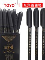 Oriental calligraphy soft brush writing painting signature pen practicing beauty professional drawing large medium and small case set