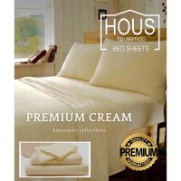 [Heimi Department Store] HOUS-PREMIUM ครีมผ้าปูที่นอน (1ผ้าปูที่นอน2ปลอกหมอน) คุณภาพโรงแรม BEDSHEETMAKAPALPRESKO