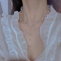 Vivienne Westwood NGBB A four-wear pearl necklace for women 2023 new niche design high-end clavicle chain womens light luxury temperament necklace