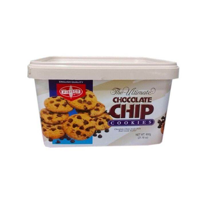 Fibisco The Ultimate Chocolate Chip Cookies 600g | Lazada PH