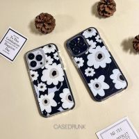 ??(Premium) Impact Bumper Case Flower เคสสำหรับไอโฟน 14Promax 14Pro 14Plus 14 13Promax 13Pro 13 12Promax 12Pro i12-i11