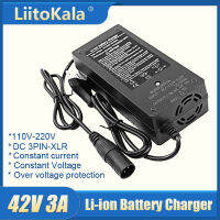 LiitoKala 10 เชือก 36V เครื่องชาร์จลิเธียมไอออนสำหรับจักรยานไฟฟ้า .