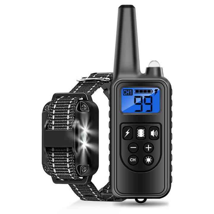 800m Dog Training Collar Remote Control Waterproof Electric
