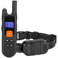 dfh⊙๑✲  Electric Dog Training Collar with Rechargeable USB Anti Barking Shock Vibration Sound for All Dogs