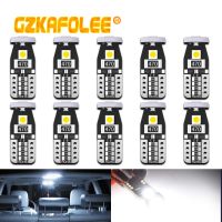 10PCS T10 Led Bulb 168 194 Signal Lamp W5W Car Lights Auto Dome Reading License Plate Light Car Interior Lights