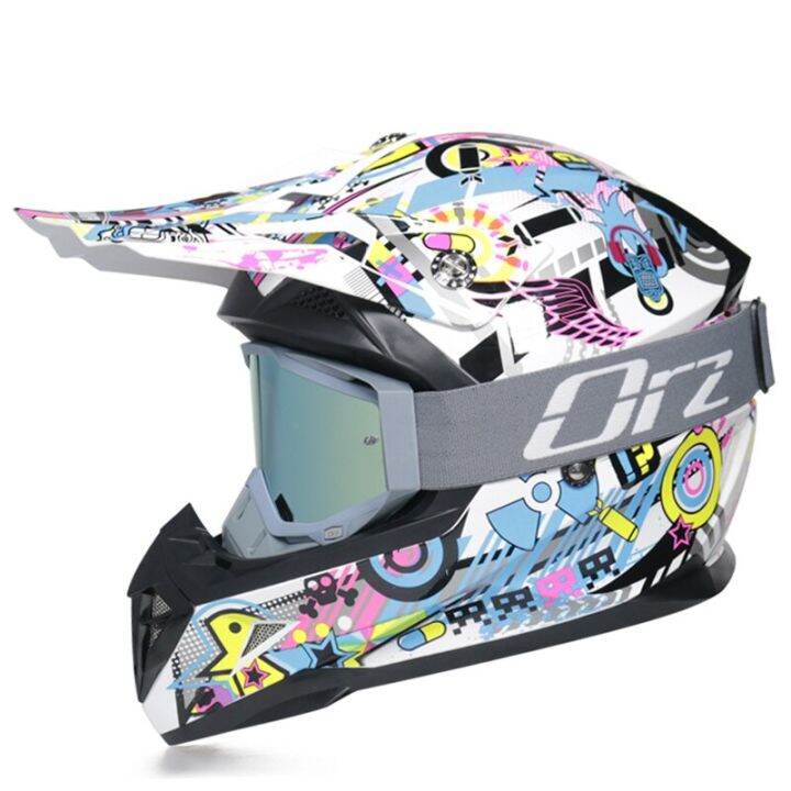 yema motocross dirt bike helmet