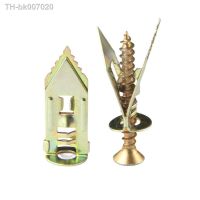 ❧  20/50/100PCS Hammer driver Anchor with screw hollow wall plug nail-in drywall Gypsum Plasterboard Fixing expansion anchor bolt