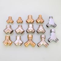 1pcs BSP 1/4 quot; 3/8 quot; 1/2 quot; Female/Male Thread Brass Pipe Fittings Y Type 3 Way Connector Adapter Tap Splitter