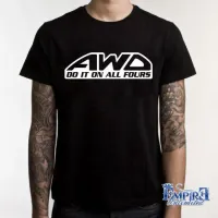 Awd Do It On All Fours Tshirt Classic Japanese Car Fans Wrx Classic Evo Men Clothing Size Best Tee Shirts