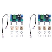 2X Dc 12V to 24V 2X80W Xh-M567 Dual Channel Digital Amplifier Board High and Low Adjust On-Board Operational Amplifier