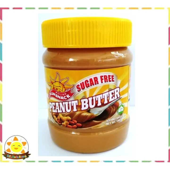 Sunsnack Peanut Butter Sugar Free 340g | Lazada PH