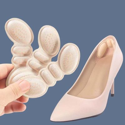 Patch Heel Pads for Women Shoe Insoles Sponge Soft Foot Cushion Shoes Pad Inner Soles Back High Heels Inserts Anti Slip Comfort Shoes Accessories