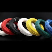 22AWG เส้นผ่าศูนย์กลาง 1.2mm เงินชุบเทฟลอน PTFE ลวดเงินชุบ Oxyten-สายทองแดงฟรี-3เมตร