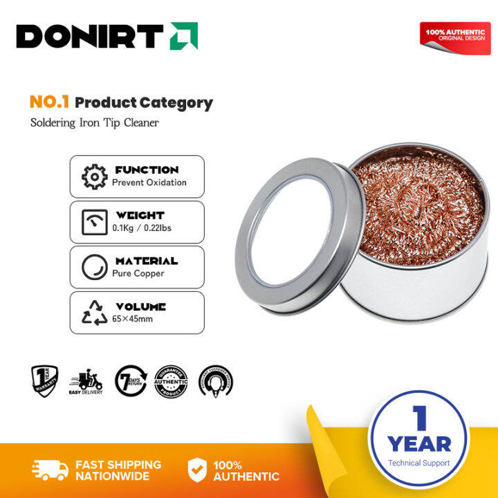 Donirt Soldering Iron Tip Cleaner,Welding Soldering Solder Tip Cleaning