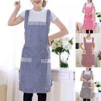 【jw】♣ Apron Sleeveless Shoulder Layer Anti-oil Cleaning Use