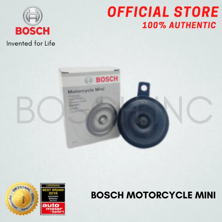 Bosch MOTORCYCLE MINI HORN 430Hz (AH0 003 / 12V) | Lazada PH