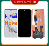 ของแท้สำหรับ Huawei Nova 10 Nova10 NCO-AL00ชิ้นส่วนซ่อมชิ้นส่วนจอสัมผัสแอลซีดีของเครื่องแปลงดิจิทัล LX1จาก NCO