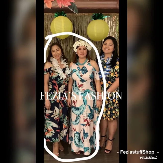 Fashionable Hawaiian Summer Maxi Casual Dress Coachella Formal Wedding Debut  Party Outfit | Lazada PH