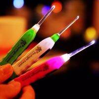 ส่งจากไทย #433 ไม้แคะหู ที่เเคะหูทารก มีไฟ LED 1 ชิ้น มีจุกให้ 2 แบบ แบบหนาและแบบบาง (พร้อมส่ง) 9.9