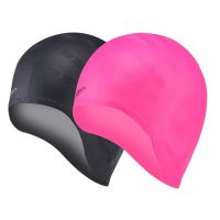 Adults Swimming Caps Waterproof Men and Women Long Hair Swimming hats Silicone Ear Protector Large Youth Neoprene Swim cap Swim Caps