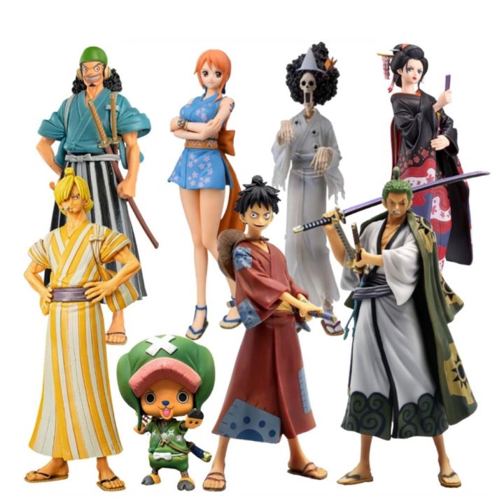 Luffy, Zoro, Sanji, Nami, Robin, Chopper, Usopp, Brook: Tất cả những nhân vật trong băng mũ rơm sẽ xuất hiện đầy đủ trong các tập One Piece. Mỗi người sẽ có những trận chiến và hành trình tìm kiếm đồng đội mới của mình. Cùng theo dõi để biết những bất ngờ và phát triển tính cách của các nhân vật.