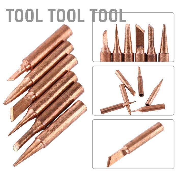 tool-หัวแร้งบัดกรีเหล็กตะกั่วอุณหภูมิต่ํา-900m-t-6ชิ้น