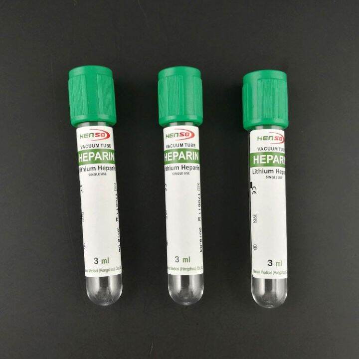 VACUTAINER BLOOD COLLECTION TUBE GREEN TOP 5ML PER PIECE Lazada PH