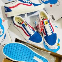 รองเท้าDoraemon x VANS OG Old Skool LX White✔️งานแท้ ครบกล่องตรงรุ่น รองเท้าลำลอง รองเท้าผ้าใบ รองเท้าแฟชั่น รองเท้าหนัง