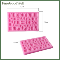 FineGoodWell อัญมณีเพชรช็อกโกแลตซิลิโคนแม่พิมพ์ DIY fondant เค้กสำหรับเครื่องมืออบ