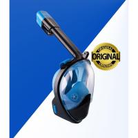 NY Gadget Thenice หน้ากากดำน้ำเต็มใบหน้า ชนิดติดกล้อง Size S M  Full Dry Diving Snorkel Mask with Mount Gopro SJCAM Xiaomi Yi Action Camera